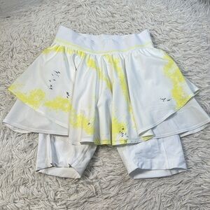 Lululemon Court Rival High-Rise Skirt *Extended Liner Cross Court Wash Electric